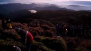 Summit of Mount Pulag at Sunrise