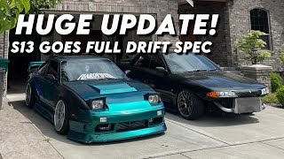 HUGE UPDATE | S13 Hood Pin Install | 240sx Build, Episode 12