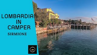 Sirmione in camper. Parcheggio, centro storico e il meraviglioso lago di Garda.