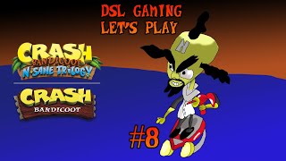 DSL Gaming Let's Play: Crash Bandicoot N Sane Trilogy (Crash 1) #8: Facing Cortex