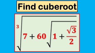 Find cuberoot | challenging math problem | very easy explanation #math #trending