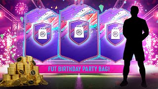 THIS IS WHAT I GOT IN 5 FUT BIRTHDAY PARTY BAGS! #FIFA21 ULTIMATE TEAM