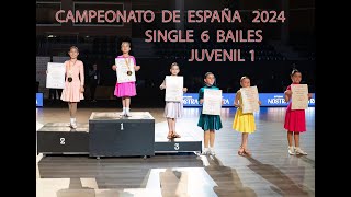 CAMPEONATO DE ESPAÑA 2024 SINGLE 6 BAILES JUVENIL 1