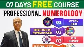 07 Days FREE LoShu Grid Chinese Numerology Day 01| Mobile Numerology | Missing number Remedies