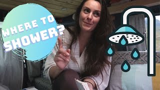 8 WAYS to SHOWER while living in a VAN