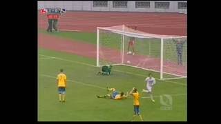 Football - UEFA European Under-17 Championship - 2011 - Sweden-Georgia - Guram Samushia's goal