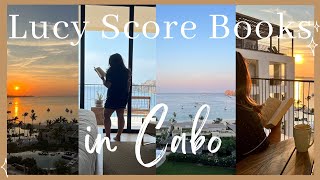 Lucy Score books | Cabo reading vlog