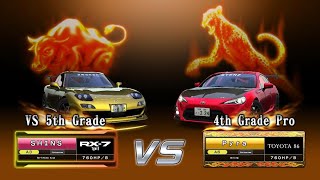 Wmmt GT86 vs RX7 Hakone