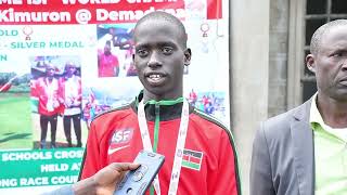 Heroic reception for ISF world schools cross country winners in ElgeyoMarakwet