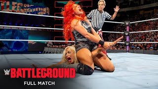 Charlotte Flair vs Becky lynch for WWE Divas Championship