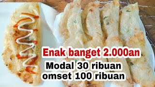 IDE JUALAN MODAL 30 RIBUAN DAPET 100 RIBUAN UNTUNG & ENAK BANGET CEMILAN SATU INI BAHAN NYA MUDAH