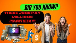 Millionaire Secrets: Best Jobs to Hit the Jackpot! (Spoiler: They're NOT What You Think!)