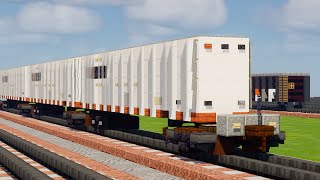 Minecraft RoadRailer NS Trailer Train Tutorial