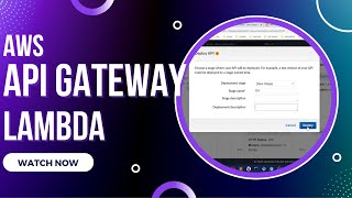 Creating AWS API Gateway to trigger Lambda Function