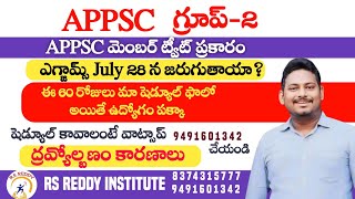 July 28 ఎక్సమ్ జరిగిపోతుందా? Appsc సార్ ట్విట్? ద్రవ్యోలభనం కారణాలు?