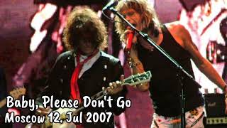 Aerosmith - Baby, Please Don't Go - Moscow 2007