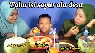 Resep tahu isi sayur ala desa