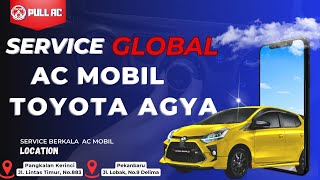 SERVICE AC MOBIL TOYOTA AGYA #acmobil #serviceacmobil #agyacariakash #acmobilkurangdingin