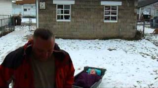 Initial Test Of Pulk Sled !.mpg