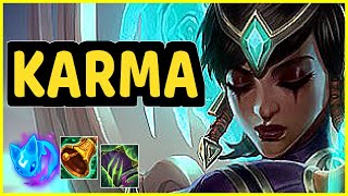 KARMA VS LEONA SUPPORT GAMEPLAY EMERALD III