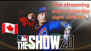 MLB the SHOW 20 SATURDAY NIGHT LIVE STREAMING  #mlbtheshow20