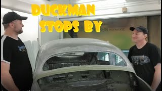 Glenn Visits  Eleanore - ROTTEN OLD CHOP TOP 1956 VW BEETLE - 133