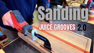 How To Sand Juice Grooves With A Reciprocating Saw