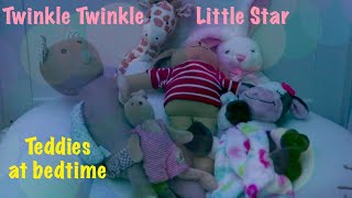 Baby Bedtime Teddies | Twinkle Twinkle Little Star Lullaby.