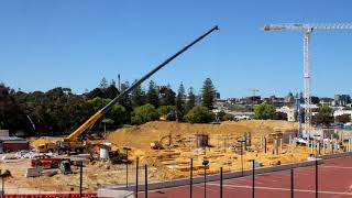 Inner City College (planning name) - Time-lapse - February 2019