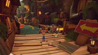 Crash Bandicoot 4 106% Walkthrough - Run it Bayou