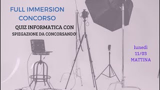 Quiz informatica CONCORSO SCUOLA commentati |#concorsodocenti #concorsiscuola