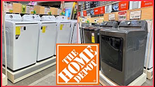 LAVADORAS Y SECADORAS EN THE HOME DEPOT 🧡🤑 ALGUNAS CON DESCUENTO 😱