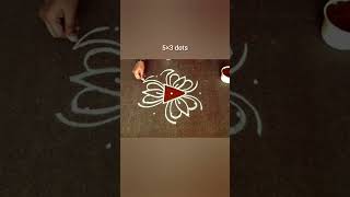 #shorts #shortvideos #kolam #rangoli #muggulu #pongalrangoli  #dotkolam #easyrangoli#pongalkolam