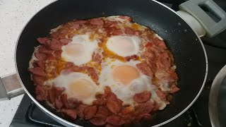 How To Cook Eggs Sausages Omelette