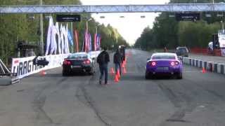 Nissan GT-R Altechno|Ecutek 1000 bhp vs. Nissan GT-R Unknown mods. 1 Mile