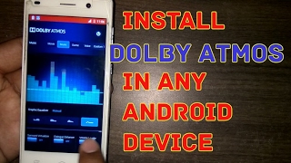 How to install Dolby Atmos in Android Device