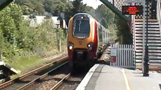 Virgin 221 Voyager passes llanfairpwllgwyngyllgogerychwyrndrobwllllantysiliogogogoch.