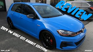 2019 VOLKSWAGEN GOLF GTI RABBIT EDITION -- MOST AFFORDABLE HOT HATCH BACK !?