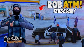 PERAMPOKAN ATM TERBESAR DI KOTA LOS SANTOS !! GTA SAMP ROLEPLAY INDONESIA ANDROID/PC