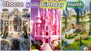 Choose your birthday month😍💕and se the castle Lisa or Lena #princess #outfit #trending #v #aesthetic