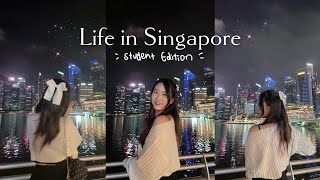 Life in Singapore as a Uni student: What I eat, college snippets, city life🌃