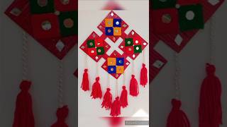 Diwali decoration craft idea /wallhanging craft ideas #shorts#viralvideo #viralshorts #youtubeshorts