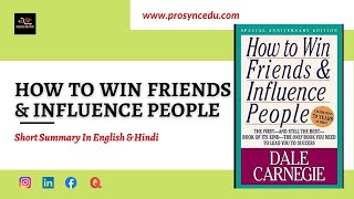 HOW TO WIN FRIENDS AND INFUENCE PEOPLE | Short Summary In English And Hindi