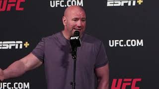 Dana White talks about fighters pay disputes at UFC APEX 3