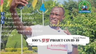 Comment formuler un bon indicateur dans le cadre d'un projet, d'une planification, d'un programme ⁉️