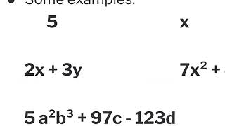 What are Polynomials?