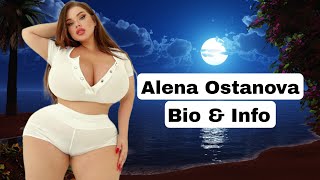 Alena Ostanova: Plus size haul influencer from Russia her info and biography