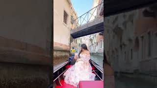 Venice Gondola Ride #travel #shorts #fyp