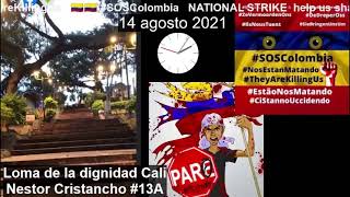 Protestas Colombia 14 agosto D1ctadura n4rcop4ram1litar #14A  #SOSColombia #CIDH #HRW