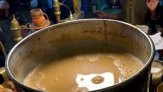 Extremely Hot Tandoori Chai Making at Large Scale | Indian Street Food